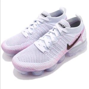 NIKE 2 Vapormax White Hydrogen Blue shoes Sz 7 NEW